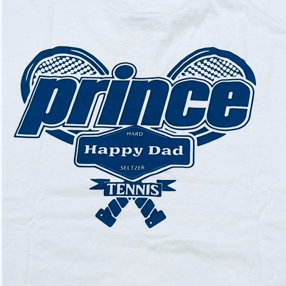 NWT Prince x Happy Dad Hard Seltzer Tee